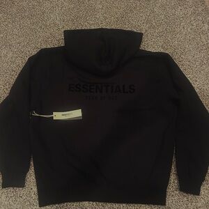Fear of God Essentials Black Hoodie